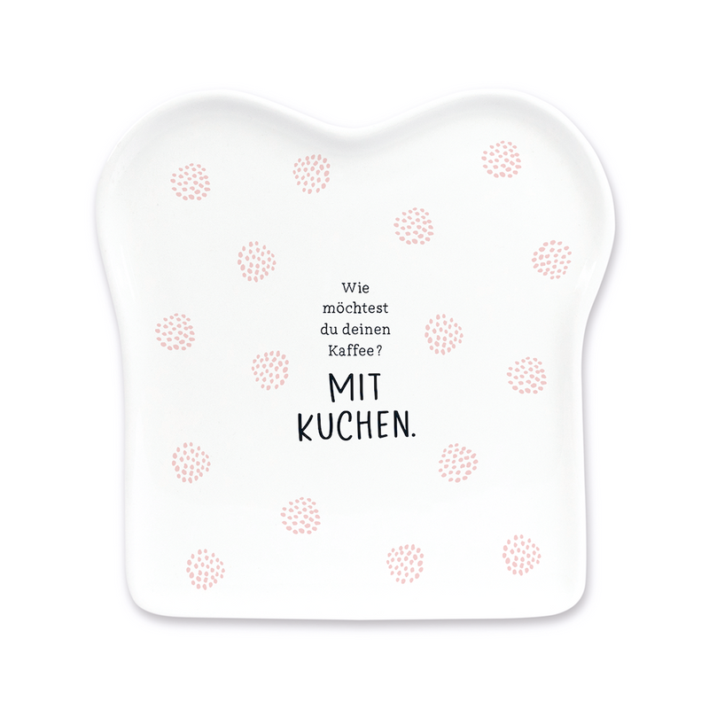 Toastteller Mit Kuchen