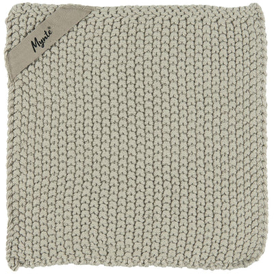 IB Laursen Topflappen Mynte beige gestrickt