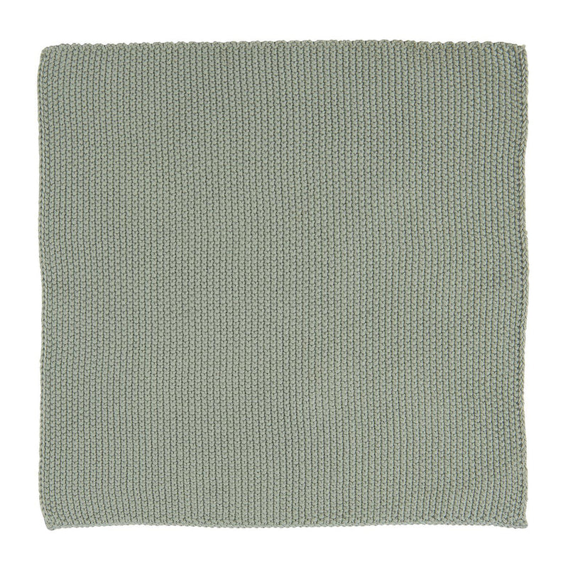 IB Laursen Spüllappen Mynte Staubig Grün Gestrickt