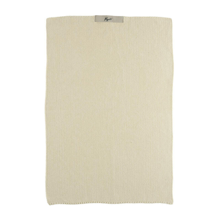IB Laursen Handtuch Mynte Latte Gestrickt