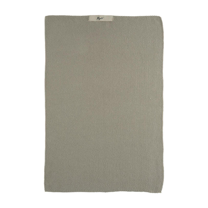 IB Laursen Handtuch Mynte Sandfarben gestrickt