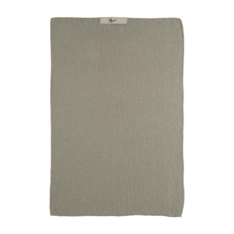 IB Laursen Handtuch Mynte Sandfarben gestrickt