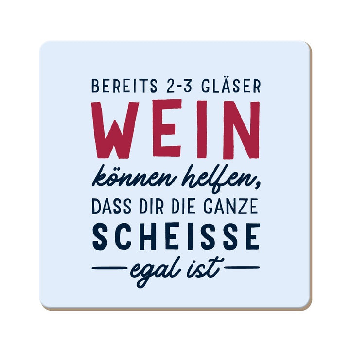 Korkuntersetzer 2-3 Gläser Wein