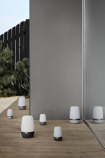 Blomus LED Outdoorleuchte Spirit Platinum Gray XL