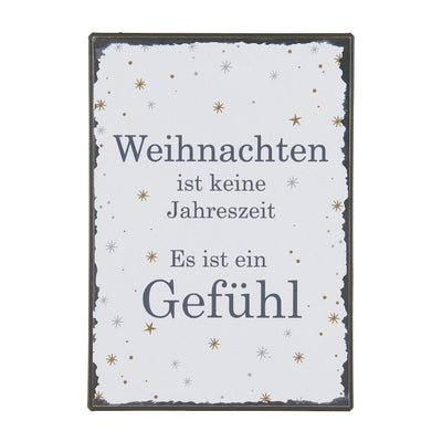 IB Laursen Metallschild Weihnachten ist keine Jahreszeit