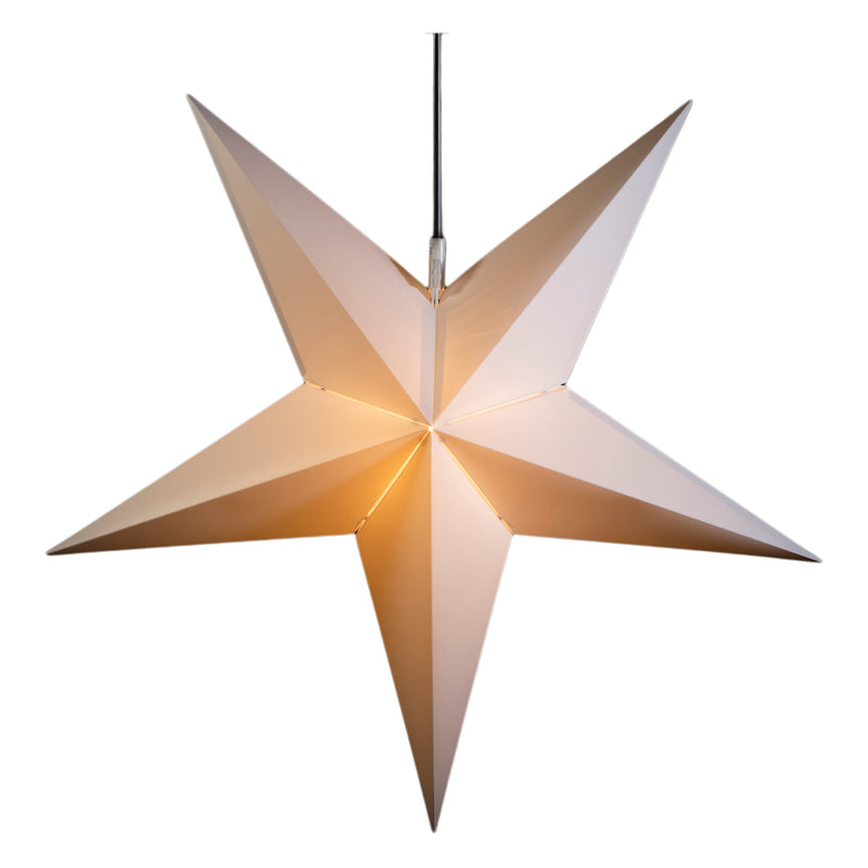 Stern zum Hängen Weiß 60 cm Outdoor