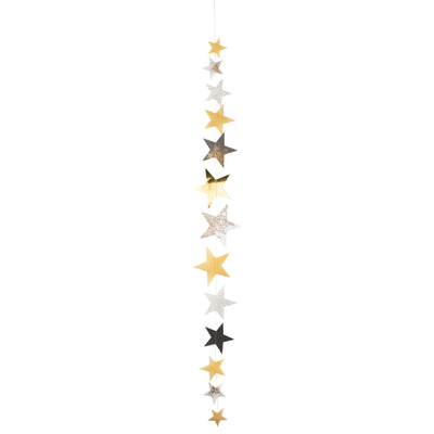 Räder Sternenkette goldfarben