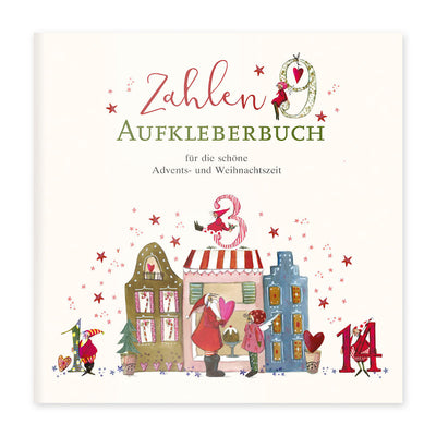 Advents-Aufkleberbuch Zahlen