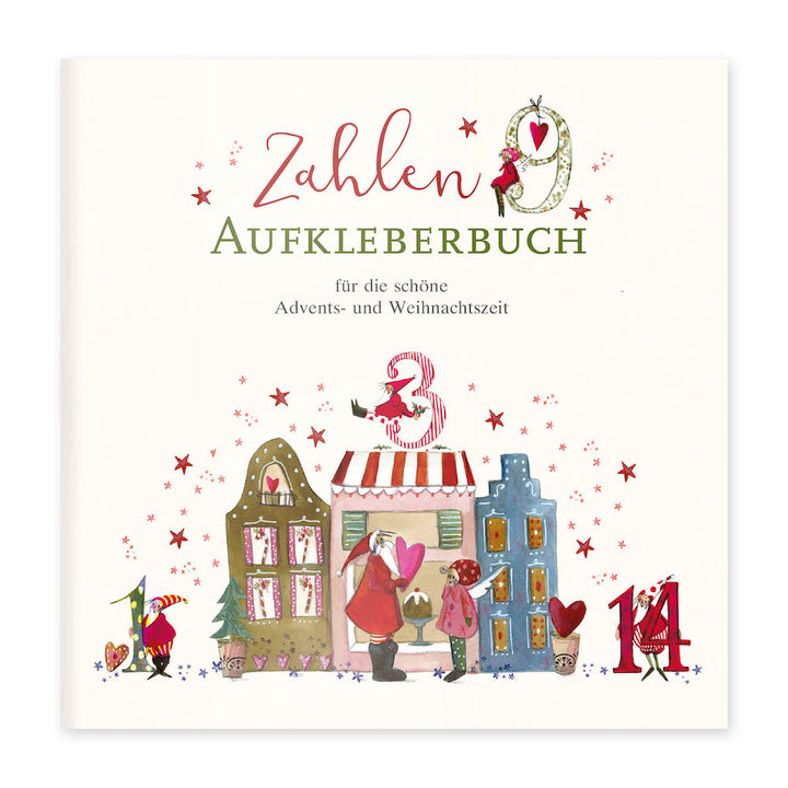 Advents-Aufkleberbuch Zahlen