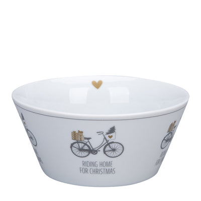 Krasilnikoff Conical Bowl Riding Home for Christmas