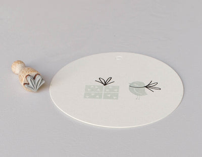 Perlenfischer Stempel Schleife mini