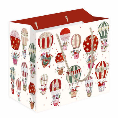 Geschenktüte Weihnachtsballons Breit