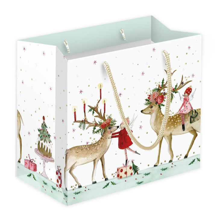 Geschenktüte Elch Breit