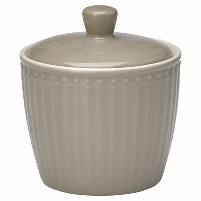 GreenGate Zuckerdose Alice taupe