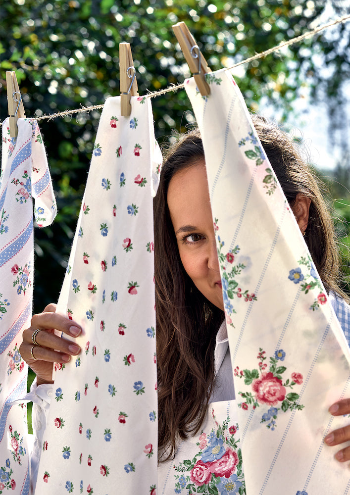 Greengate Baumwoll Tasche Henrietta weiß