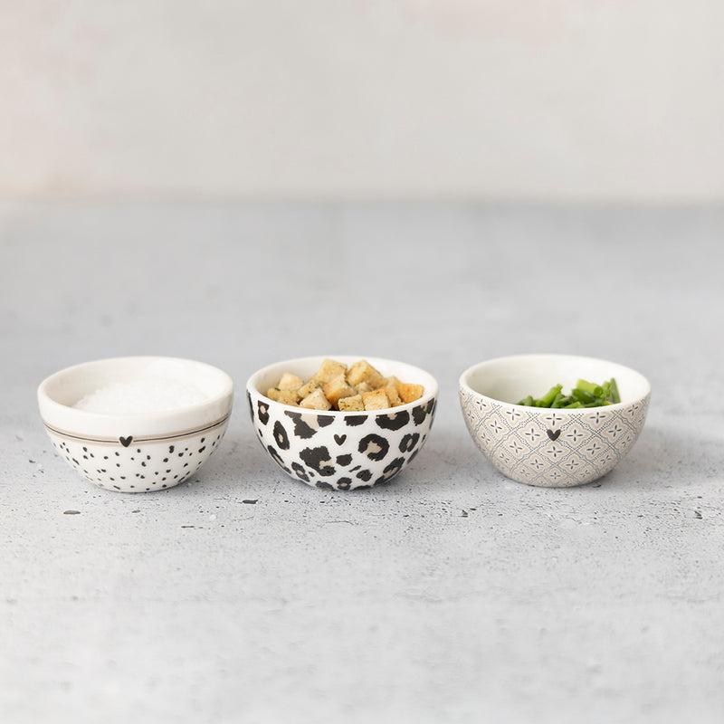 Bastion Collections Schale Little Dots Heart Klein