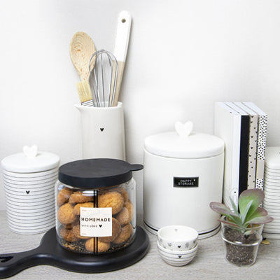 Bastion Collections Vorratsglas Kitchen collect them all schwarz kein