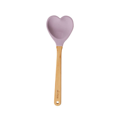Rice Silikon Kochlöffel Heart lavendelfarben