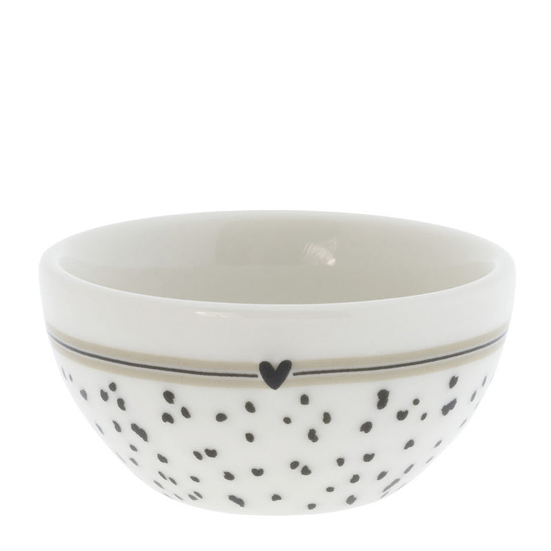 Bastion Collections Schale Little Dots Heart Klein