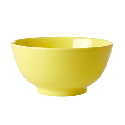 Rice Melamin Schale zitronengelb mittel