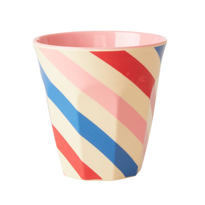 Rice Melamin Becher Candy Stripes mittel
