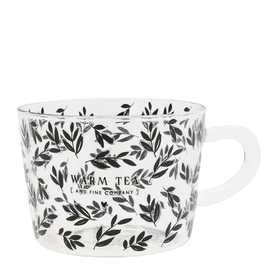 Bastion Collections Teeglas Warm tea schwarz
