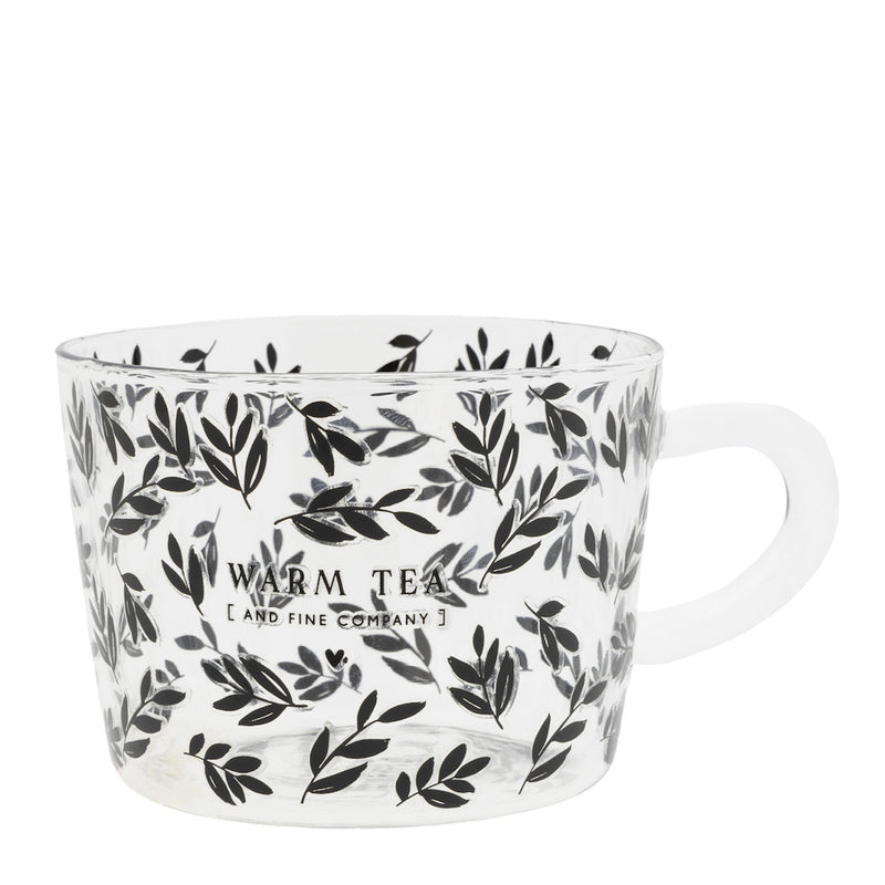 Bastion Collections Teeglas Warm tea schwarz