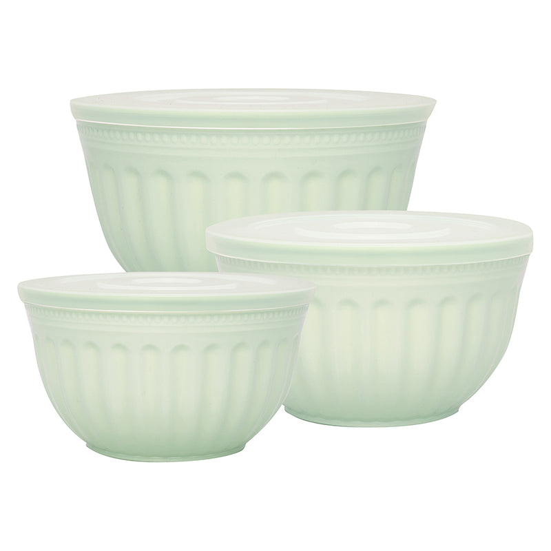 Greengate Schalen Alice 3er-Set zartgrün