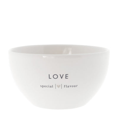 Bastion Collections Schale Love Special Flavour Weiß