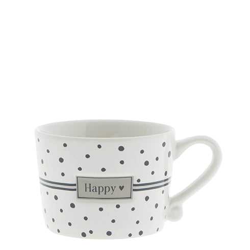 Bastion Collections Tasse Happy titane klein