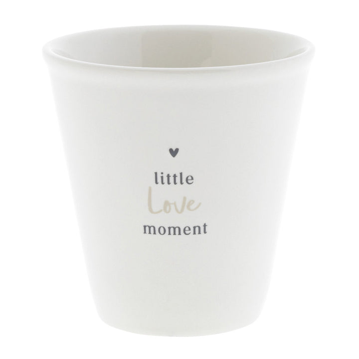 Bastion Collections Espresso Becher Little Love Schwarz