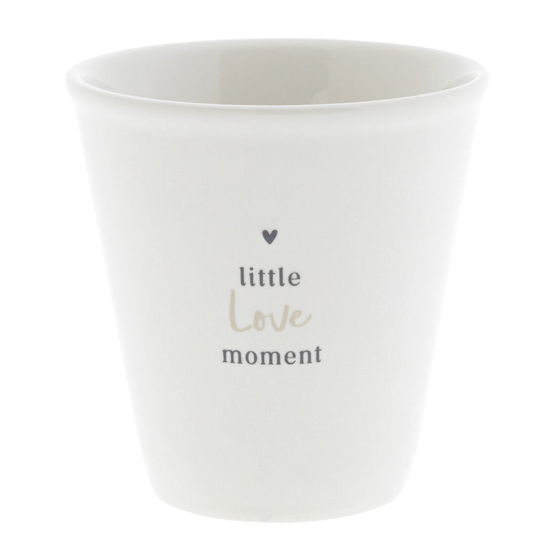 Bastion Collections Espresso Becher Little Love Schwarz