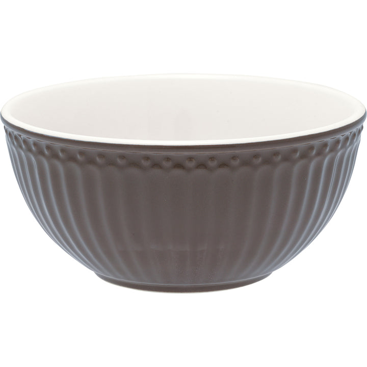 Greengate Müslischale Alice dark chocolate