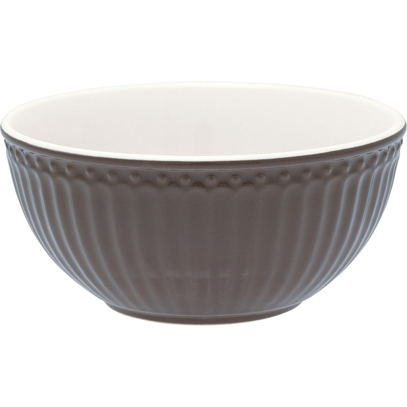 Greengate Müslischale Alice dark chocolate