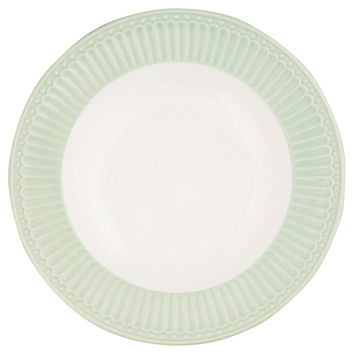 Greengate Suppenteller Alice zartgrün