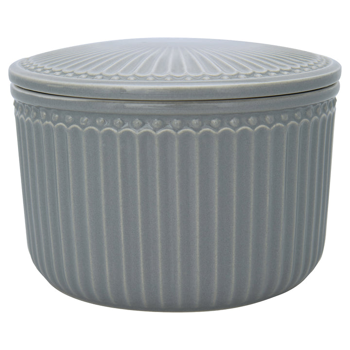 Greengate Vorratsdose Alice grau klein