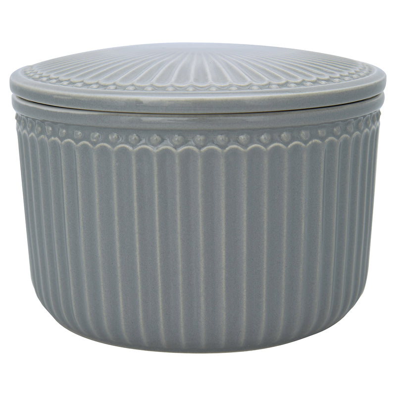 Greengate Vorratsdose Alice grau klein