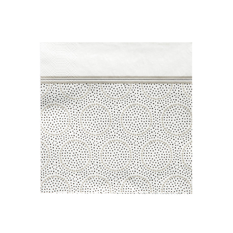 Bastion Collections Papierservietten Little Dots titane klein