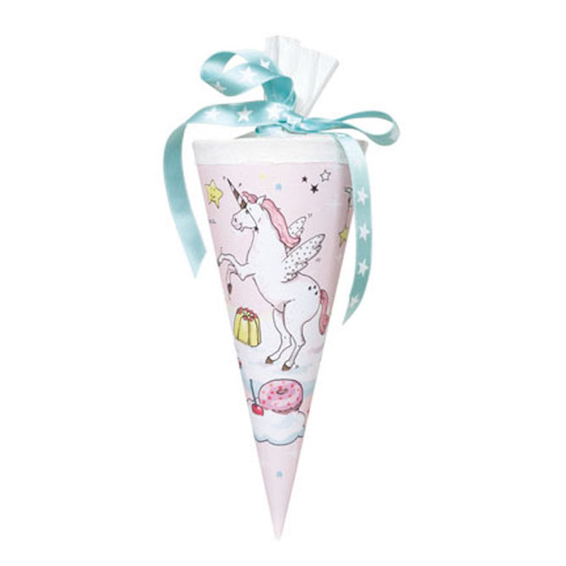 krima & isa Schultüte "Einhorn" rosa klein