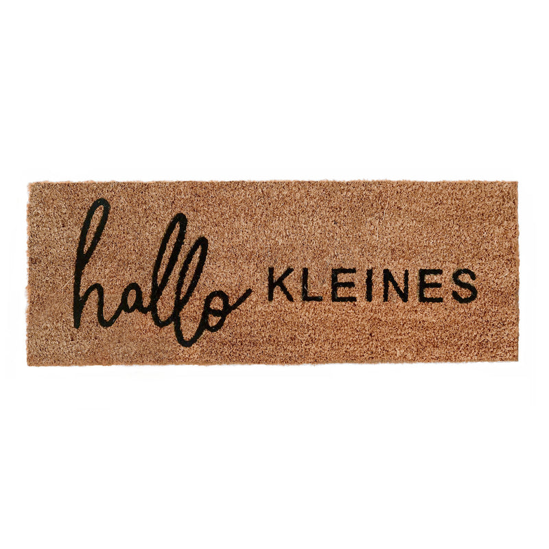 Eulenschnitt Kokos Fußmatte Hallo Kleines klein