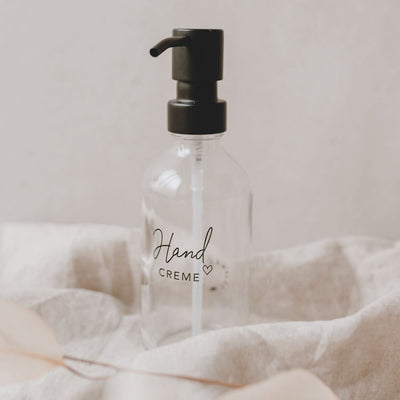 Eulenschnitt Seifenspender Handcreme Klarglas 250 ml
