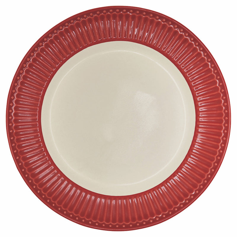Greengate Frühstücksteller Alice rot