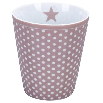 Krasilnikoff Happy Mug Micro Dots Altrosa