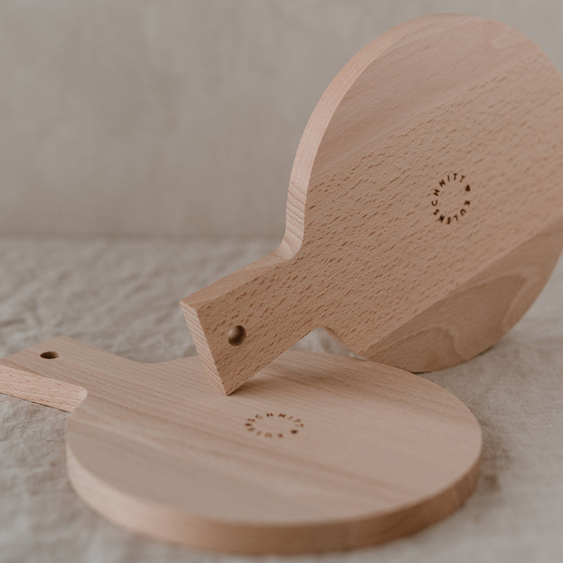 Eulenschnitt Mini-Schneidebretter Kleinigkeit 2er-Set