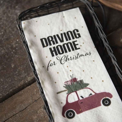 IB Laursen Serviette Driving Home for Christmas