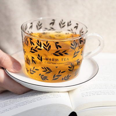 Bastion Collections Teeglas Warm tea schwarz