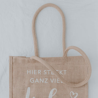 Eulenschnitt Juteshopper Liebe