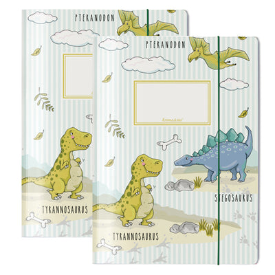 krima & isa Sammelmappe "Dinos" A4 2er-Set