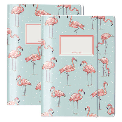 krima & isa Sammelmappe "Flamingo" A4 2er-Set