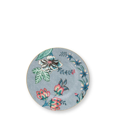 Pip Studio Petit Four Teller Flower Festival hellblau 12 cm